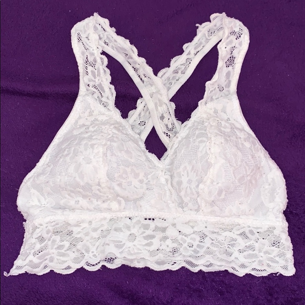 White Lace Bralette